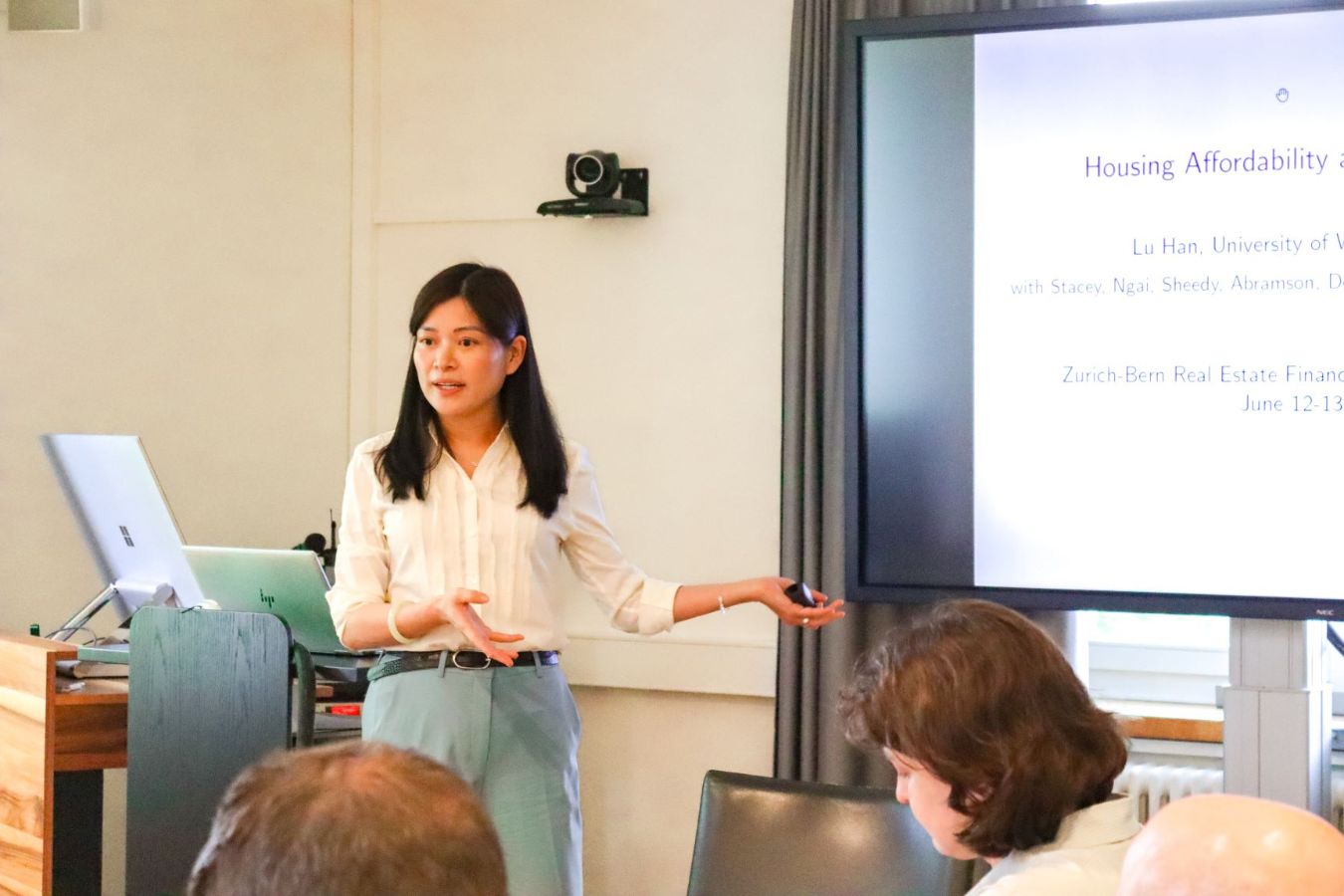 2nd Keynote by Lu Han, Professor for Real Estate and Urban Land Economics